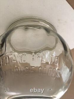 Vintage 1930s Advertising Country Store Glass J? Ar The Nut House
