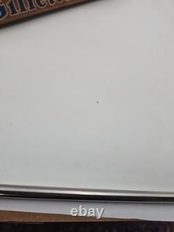 Vintage 1950's GILLETTE Plexi Glass Lid Counter Top Display Case 17 x 13