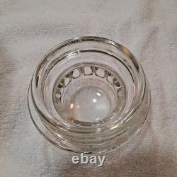 Vintage 1950's Glass Pot Belly Apothecary Nostalgic Candy Store Display Jar 13H