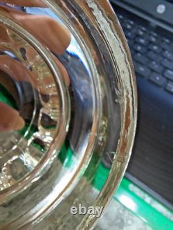 Vintage 1950's Glass Pot Belly Apothecary Nostalgic Candy Store Display Jar 13H