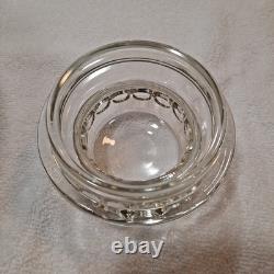 Vintage 1950's Glass Pot Belly Apothecary Nostalgic Candy Store Display Jar 15H
