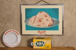 Vintage 1950's Manning Creamery Co. Ice Cream Advertising Manning Iowa Lot