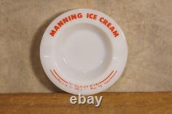 Vintage 1950's Manning Creamery Co. Ice Cream Advertising Manning Iowa Lot