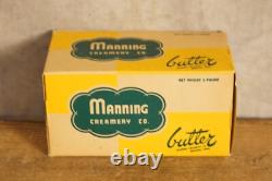 Vintage 1950's Manning Creamery Co. Ice Cream Advertising Manning Iowa Lot