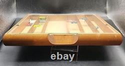 Vintage 1950s GILLETTE Razor & Blade Advertising Store Counter-top Display Case