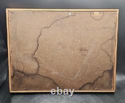Vintage 1950s GILLETTE Razor & Blade Advertising Store Counter-top Display Case