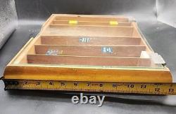 Vintage 1950s GILLETTE Razor & Blade Advertising Store Counter-top Display Case