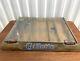 Vintage 1950s Gillette Razor Blade Wood Glass Counter Top Display Case