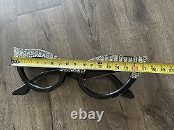 Vintage 1950s Oversized 17 Lucite Cat-Eye Eyeglasses Store Display TRADE SIGN