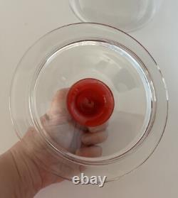 Vintage 1950s TOM'S Toasted Peanuts Glass Jar Store Display Large 10.5 #1