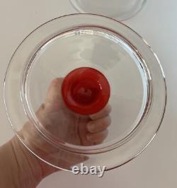 Vintage 1950s TOM'S Toasted Peanuts Glass Jar Store Display Large 10.5 #2 Vintage 1950s TOM'S Toasted Peanuts Glass Jar Store Display Large 10.5 #2