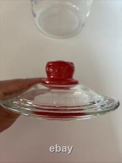 Vintage 1950s TOM'S Toasted Peanuts Glass Jar Store Display Large 10.5 #2