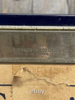 Vintage 3 Lb Sunshine Biscuits Loose-Wiles Co Glass Top Counter Store Display