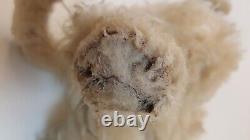 Vintage 50s MCM poodle store display FAO Schwarz mohair glass eyes 24 tall