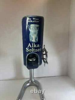 Vintage ALKA SELTZER PHARMACY SODA FOUNTAIN GRINDER DISPENSER MACHINE
