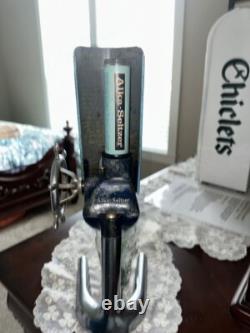 Vintage ALKA SELTZER PHARMACY SODA FOUNTAIN GRINDER DISPENSER MACHINE