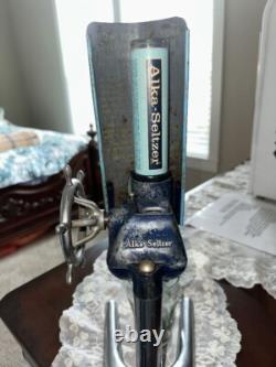 Vintage ALKA SELTZER PHARMACY SODA FOUNTAIN GRINDER DISPENSER MACHINE
