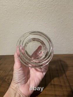 Vintage/Antique Tiffin Dakota 14 Glass Apothecary Jar Drug Store Display