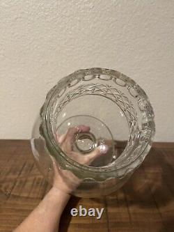 Vintage/Antique Tiffin Dakota 14 Glass Apothecary Jar Drug Store Display