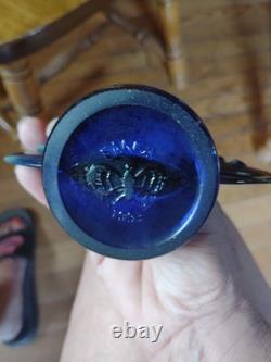 Vintage Authentic Fenton Handmade Dealer Sign Fagca 1993