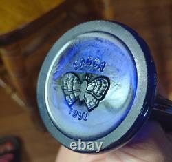 Vintage Authentic Fenton Handmade Dealer Sign Fagca 1993