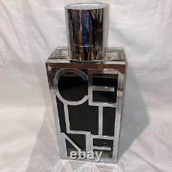 Vintage CELINE Perfume Store Display Dummy Factice Glass Bottle 17 TALL