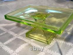 Vintage Clark's Teaberry Gum Advertising Store Display Vaseline Glass