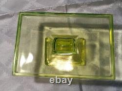 Vintage Clark's Teaberry Gum Advertising Store Display Vaseline Glass