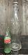 Vintage Coca Cola Advertising Store Display 20 Embossed Glass Bottle With Cap