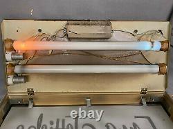 Vintage Enna Jetticks Lighted Sign Store Display Advertising 20 x 9 Glass