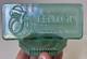 Vintage Fenton Dealer Store Display Sign Logo 5 Green Iridescent Art Glass