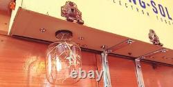 Vintage Folk Art Electric Lighted Sign Advertising Display Valve Tube Music Shop