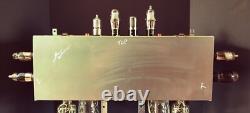 Vintage Folk Art Electric Lighted Sign Advertising Display Valve Tube Music Shop