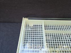 Vintage GILLETTE Glass Lid Counter Top Display Case