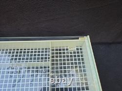 Vintage GILLETTE Glass Lid Counter Top Display Case
