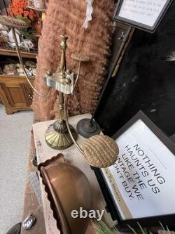 Vintage General Store Brass & Lucite Hat Display MCM 1950-60s All original