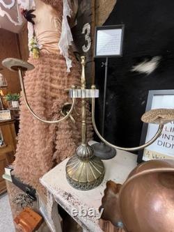 Vintage General Store Brass & Lucite Hat Display MCM 1950-60s All original