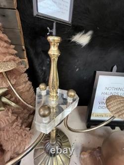 Vintage General Store Brass & Lucite Hat Display MCM 1950-60s All original