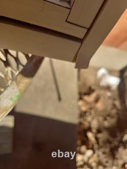 Vintage General Store Display Cabinet Glass Mercantile Counter Top Show Case