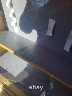 Vintage General Store Display Cabinet Glass Mercantile Counter Top Show Case