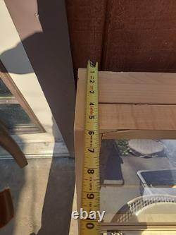 Vintage General Store Display Cabinet Glass Mercantile Counter Top Show Case