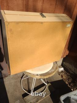 Vintage General Store Display Cabinet Glass Mercantile Counter Top Show Case