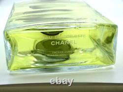 Vintage Giant CHANEL ALLURE Glass Dummy Store Display, 13.5 x 6.5 x 3 Perfect