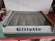 Vintage Gillette Safety Razor Countertop Store Display Case 1956 Glass Lid