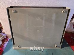 Vintage Gillette Safety Razor Countertop Store Display Case 1956 Glass Lid