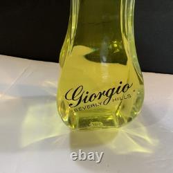 Vintage Giorgio Armani Factice Store Display Dummy Bottle Italy Glass