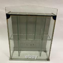 Vintage Glass Counter Store Display Case Shelf, Film Gum