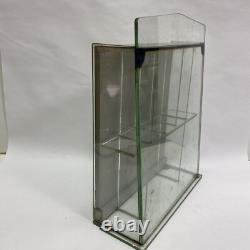 Vintage Glass Counter Store Display Case Shelf, Film Gum
