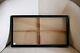 Vintage Glass Display Black Box 14 1/2 X 6 Depth 1 4 Wood Dividers