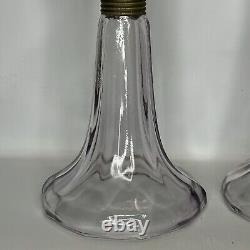 Vintage Glass Drugstore Shelf Risers Set of 2 Soda Fountain 10.5 2 Piece
